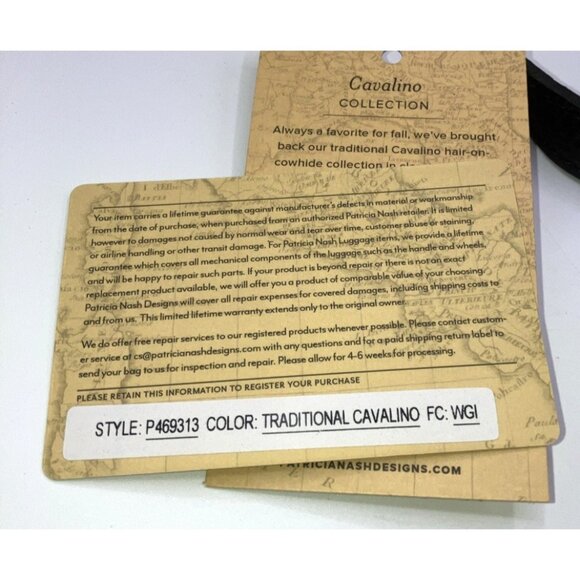 XXL PATRICIA NASH Cavalino Cowhide Tote Crossbody Bag Purse Handbag - Picture 3 of 8